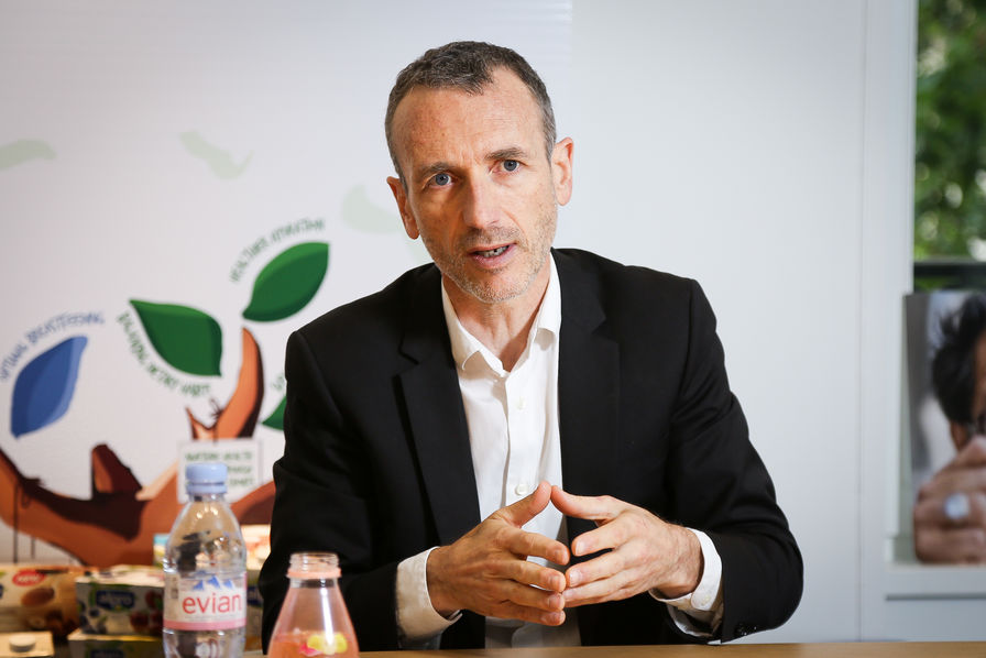 Emmanuel Faber va succéder à Franck Riboud à la présidence de Danone