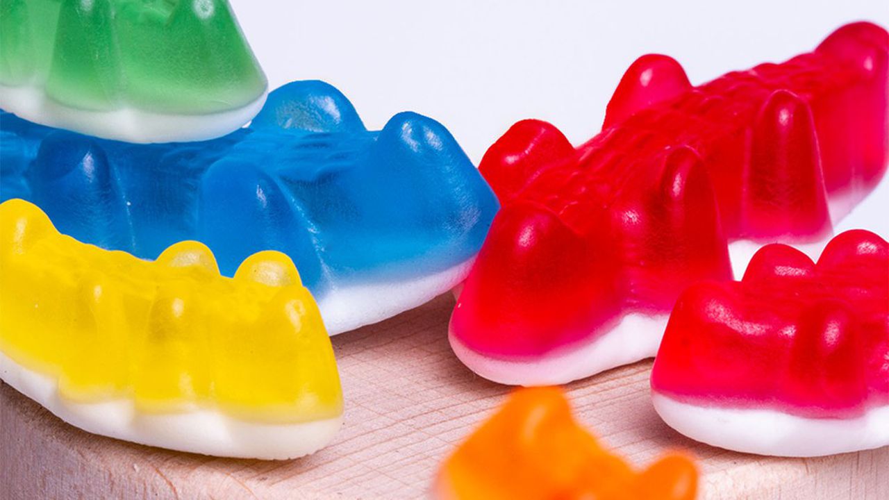 Haribo compte sur le produit phare qu'est le crocodile pour réellement tester l'appétit des Français pour les produits moins sucrés.